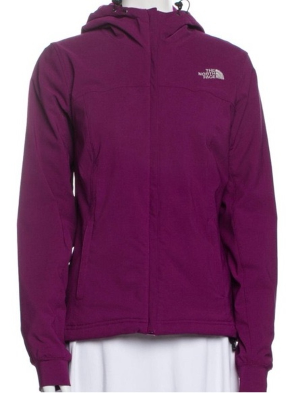 North Face Women’s Shelbe Hoodie jacket- Magenta- Large